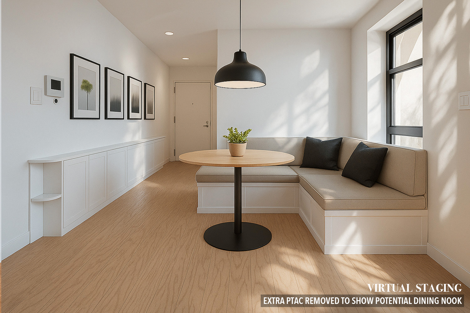 452 Lafayette Avenue, Unit 4R Brooklyn, NY 11205 - Photo 3 of 15 a living room with furniture and a chandelier