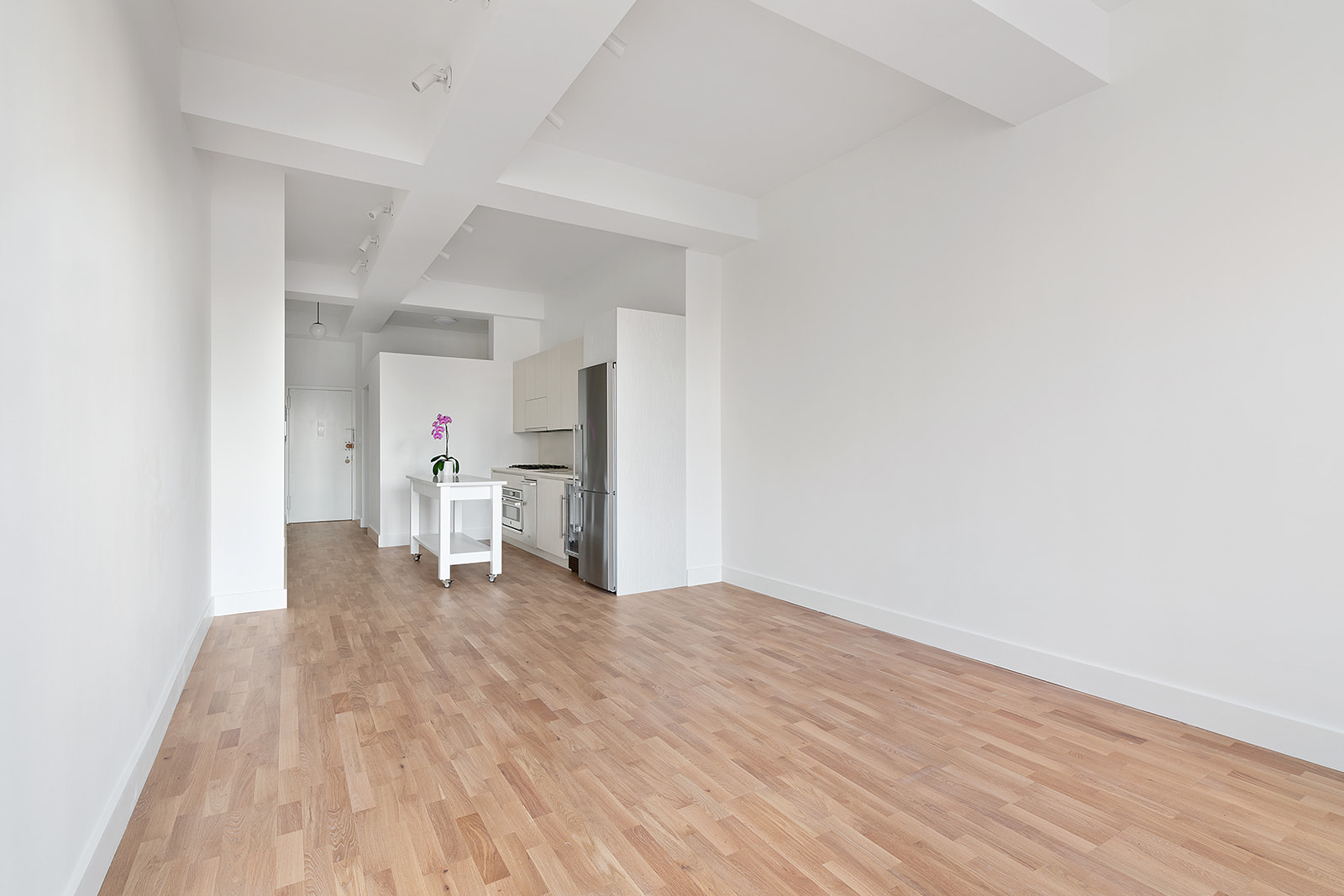 315 7th Avenue, Unit 11E Manhattan, NY 10001 - Photo 4 of 7 a view of empty room with wooden floor