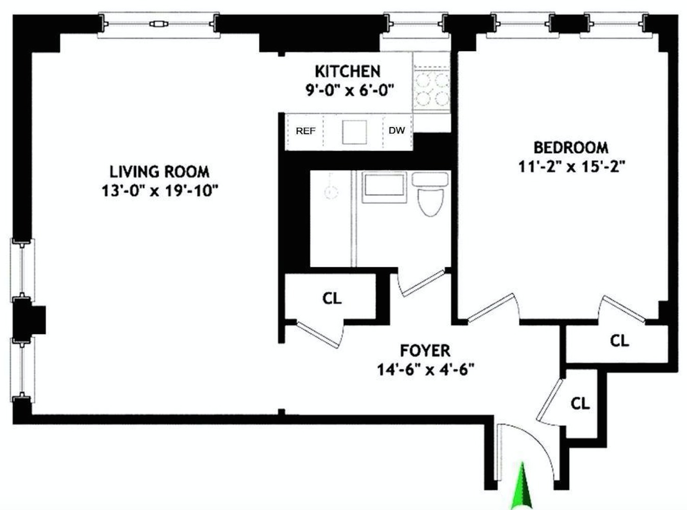 201 West 16th Street, Unit 4B Manhattan, NY 10011 - Photo 5 of 5 Gallery Image 5