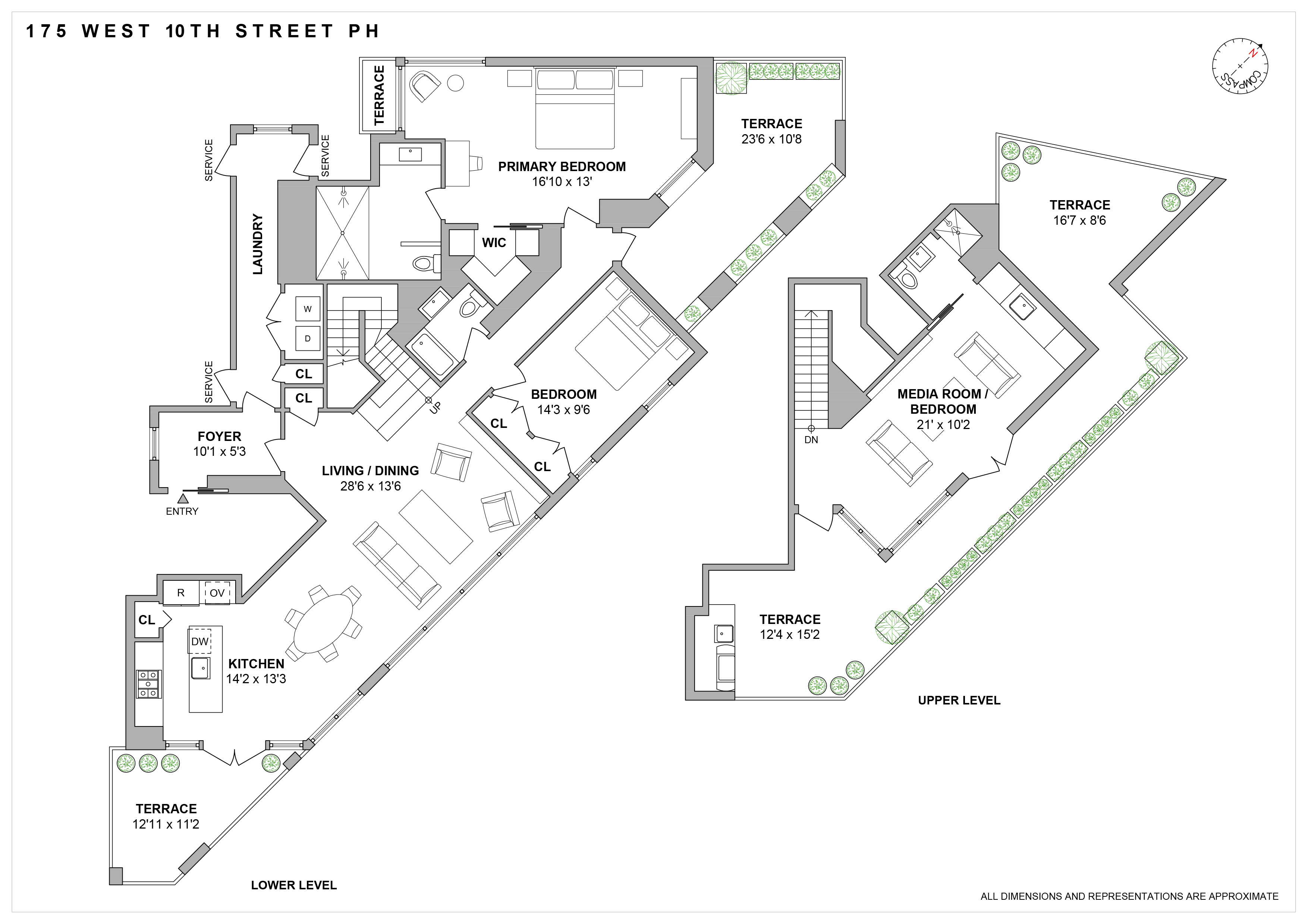 175 West 10th Street, Unit PH6 Manhattan, NY 10014 - Photo 31 of 31