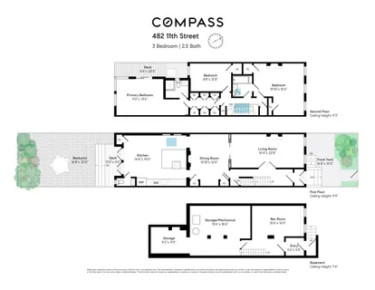 $2,895,000 | 482 11th Street | Park Slope