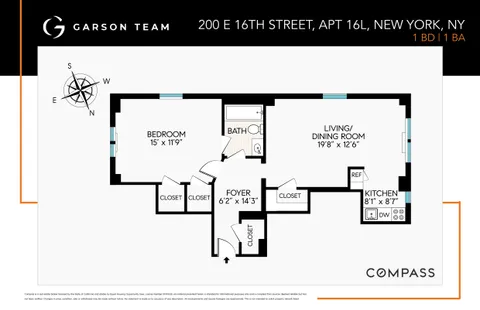 $975,000 | 200 East 16th Street, Unit 16L | Gramercy