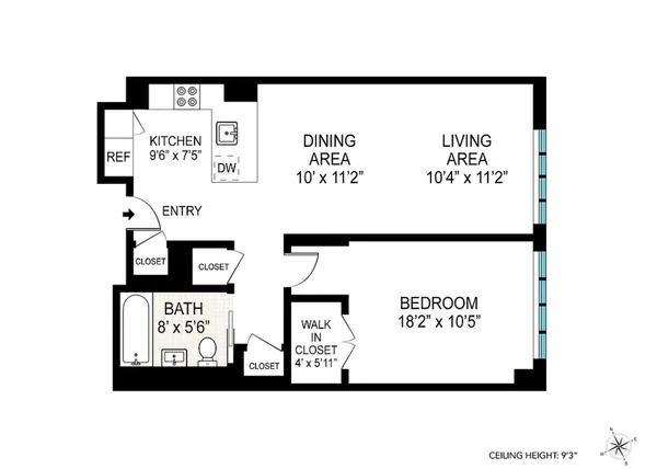 $6,000 | 591 3rd Avenue, Unit 4D | Murray Hill