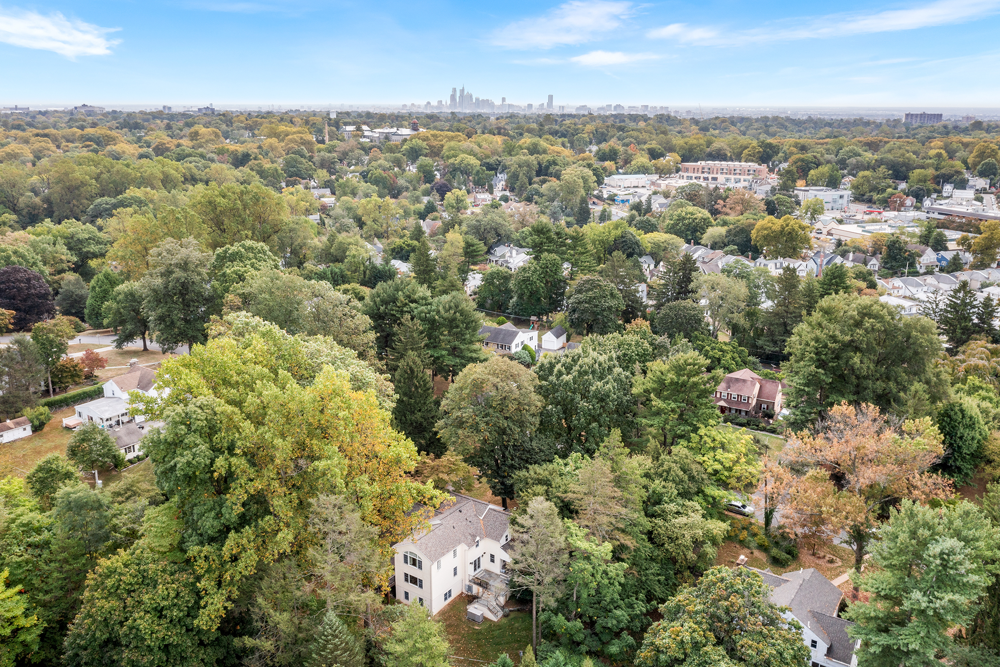 718 Arlington Road Narberth, PA 19072 - Photo 46 of 47 an aerial view of multiple house