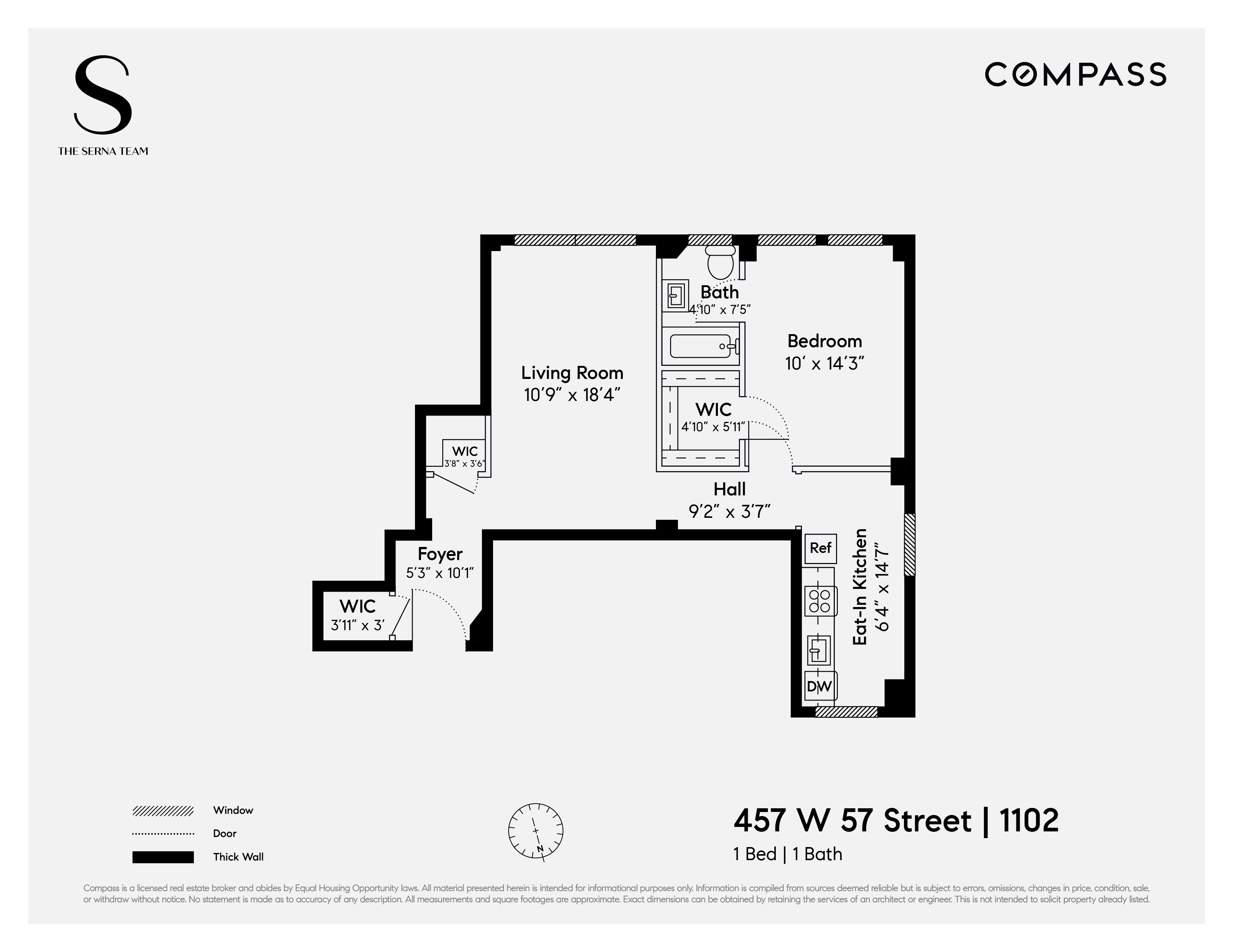 457 West 57th Street, Unit 1102 Manhattan, NY 10019 - Photo 11 of 11 unknown