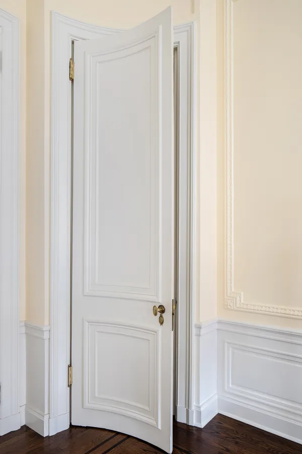 a view of front door