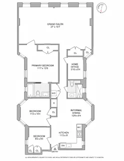 $2,495,000 | 323 West 11th Street, Unit 2WE | West Village