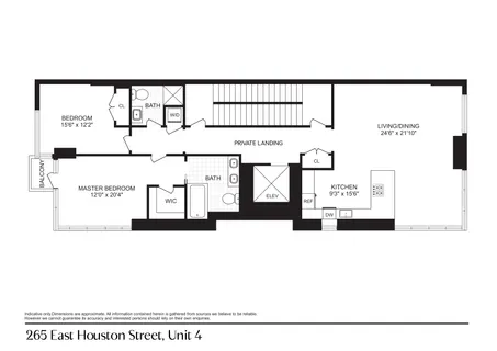 $1,875,000 | 265 East Houston Street, Unit 4 | Lower East Side