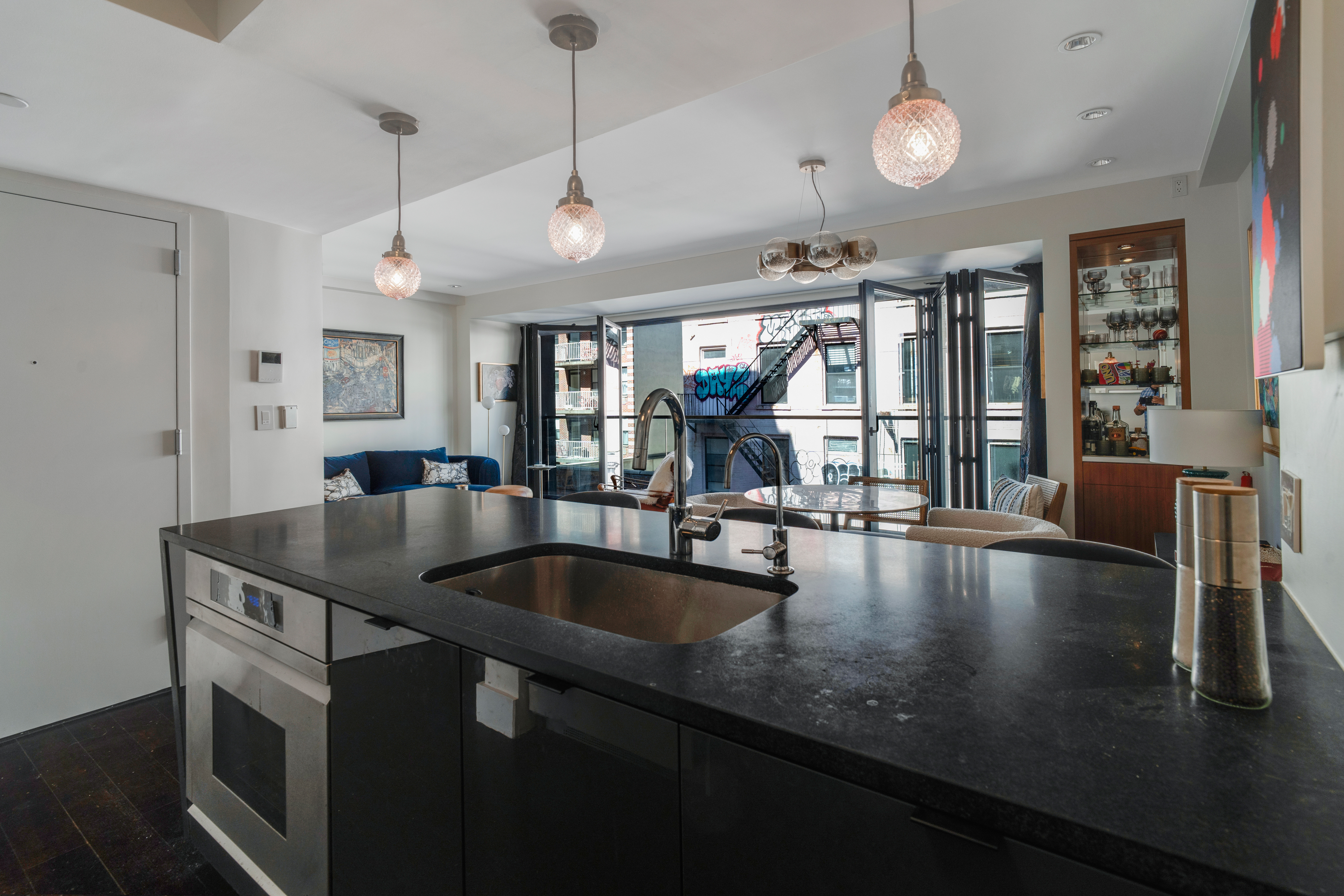 60 Orchard Street, Unit 4 Manhattan, NY 10002 - Photo 12 of 18 a view of a kitchen counter top space