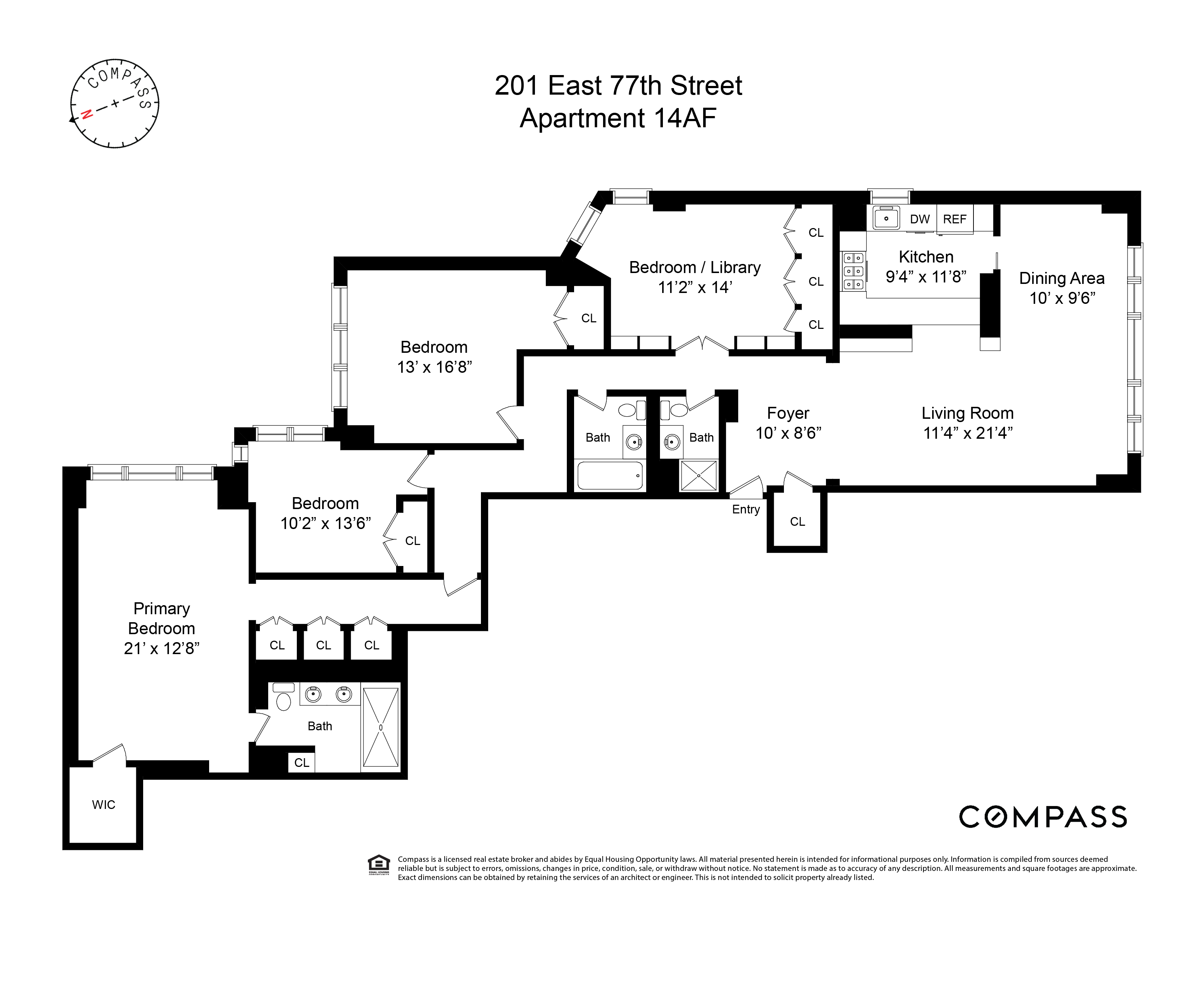 201 East 77th Street, Unit 14AF Manhattan, NY 10075 - Photo 13 of 13 a picture of a black and white photo