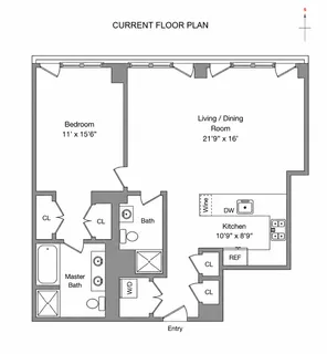 $1,495,000 | 125 West 21st Street, Unit 5B | Chelsea