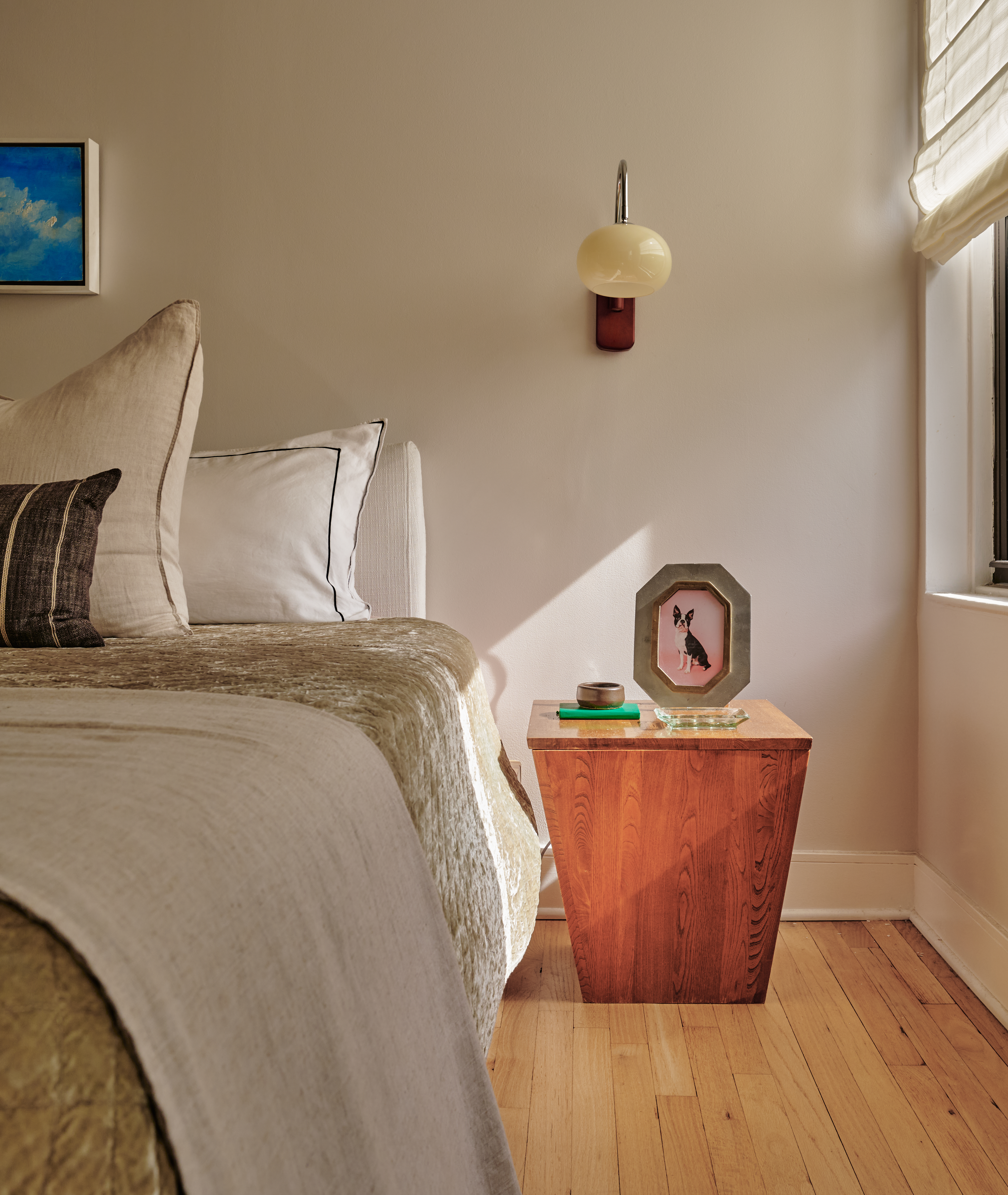 320 State Street, Unit 4 Brooklyn, NY 11201 - Photo 8 of 15 a bedroom with bed and wooden floor