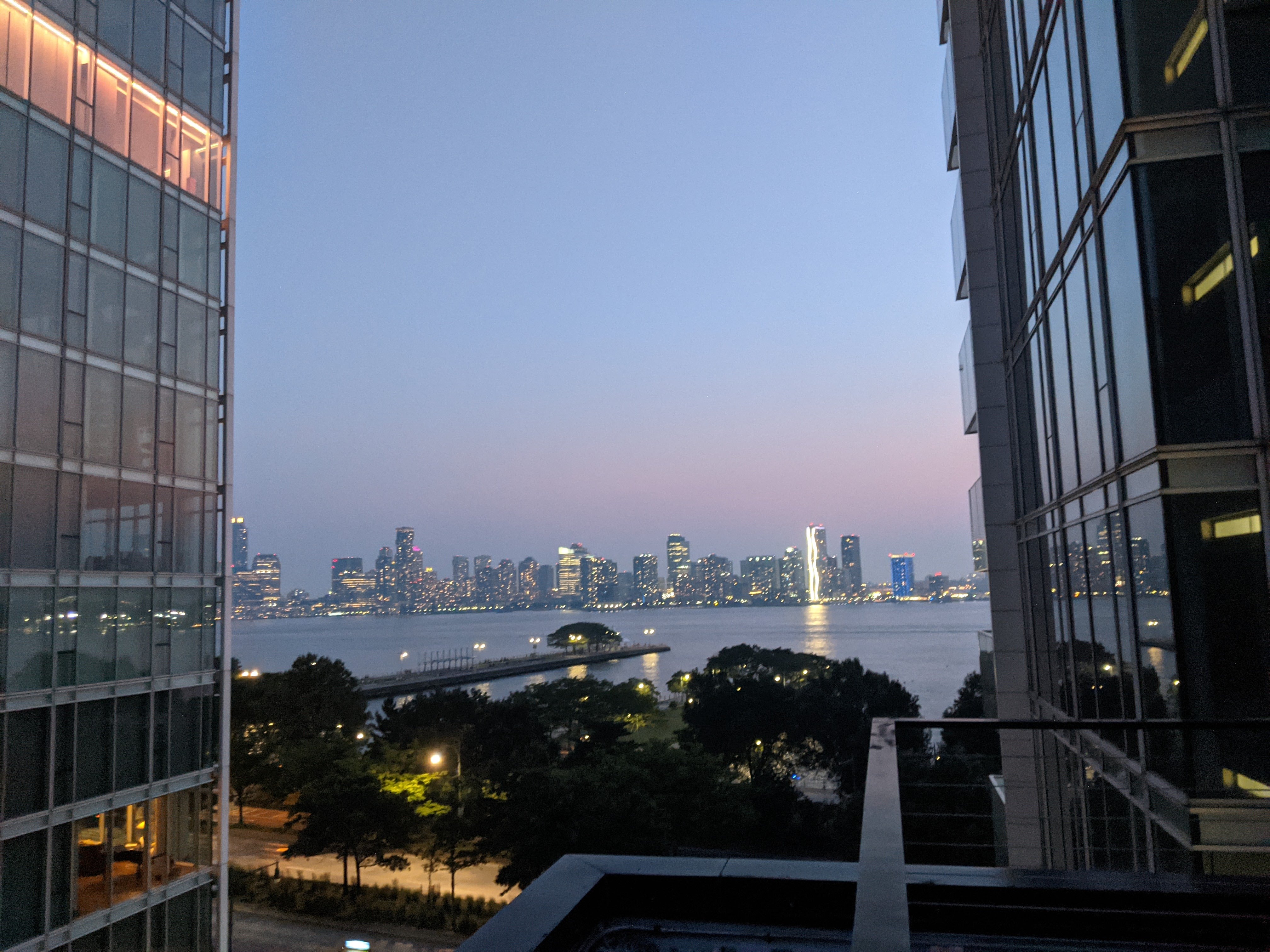 167 Perry Street, Unit 5F Manhattan, NY 10014 - Photo 11 of 12 a view of city from balcony