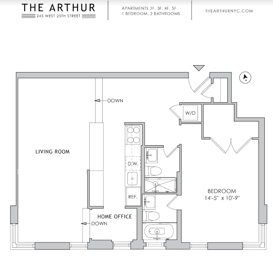 245 West 25th Street, Unit 2F Manhattan, NY 10001 - Photo 13 of 13