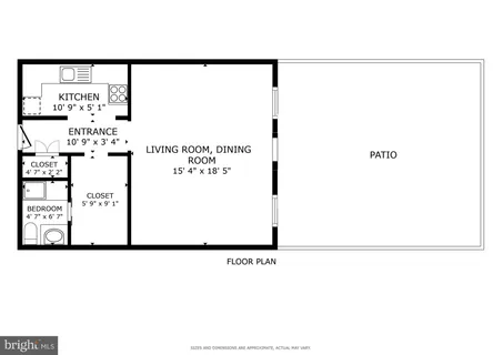 $245,000 | 520 N Street Southwest, Unit S112, Washington, DC 20024