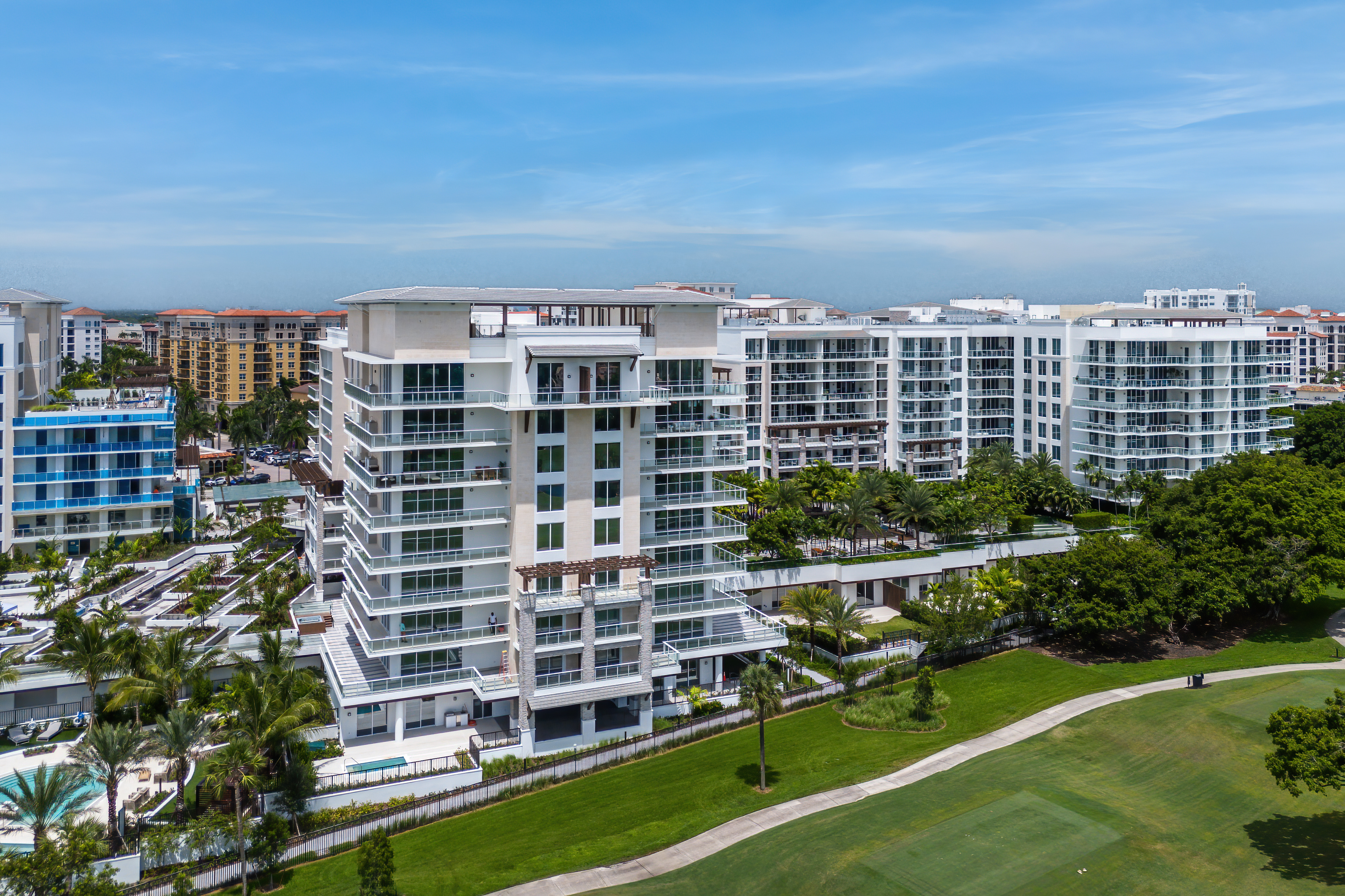 210 Southeast Mizner Boulevard, Unit 101 Boca Raton, FL 33432 - Photo 7 of 31 a view of a city with tall buildings