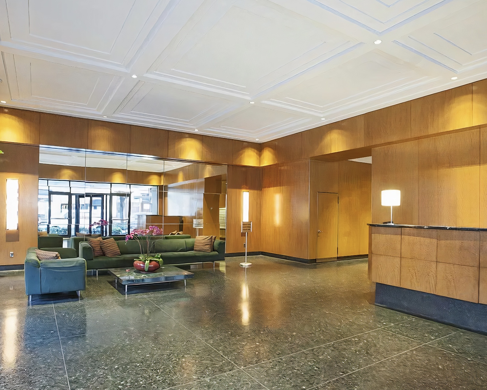300 East 54th Street, Unit 23E Manhattan, NY 10022 - Photo 11 of 13 a lobby with furniture and window