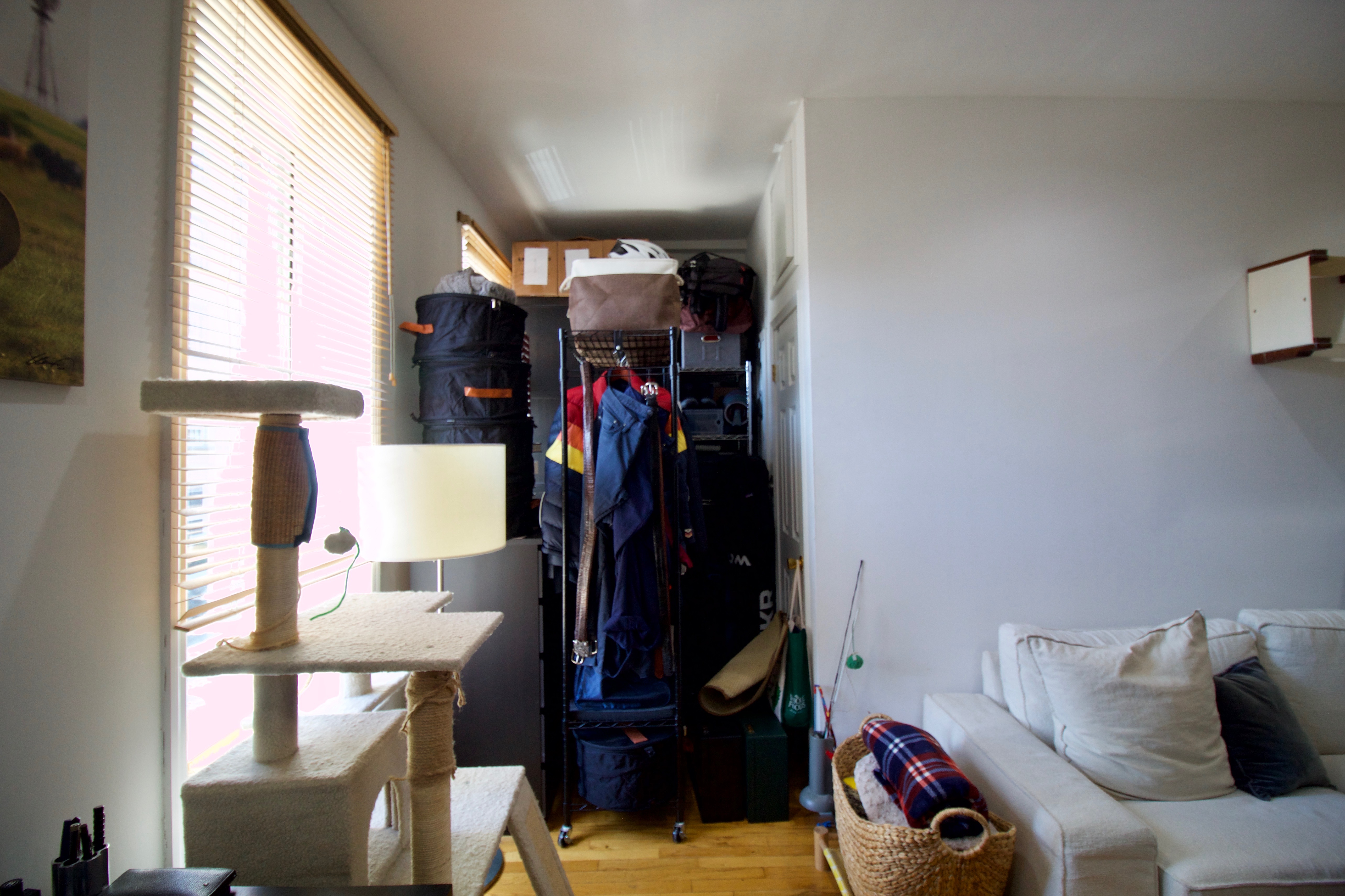627 Baltic Street, Unit 2 Brooklyn, NY 11217 - Photo 4 of 32 a view of walk in closet with clothes and shoes