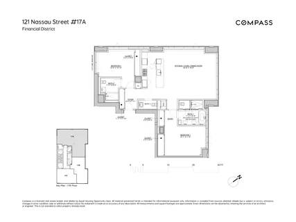 $2,300,000 | 121 Nassau Street, Unit 17A | Financial District