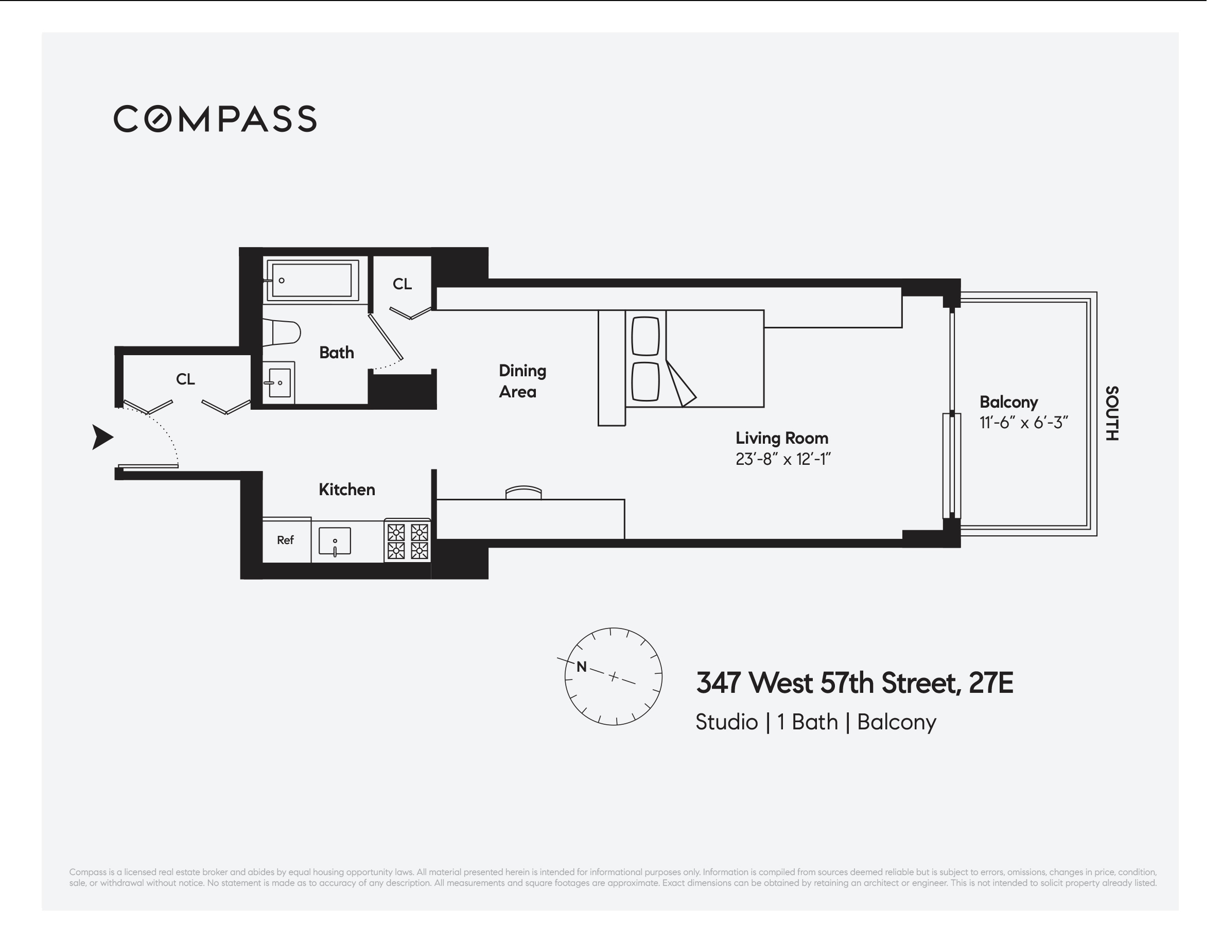 347 West 57th Street Clinton New York NY 10019