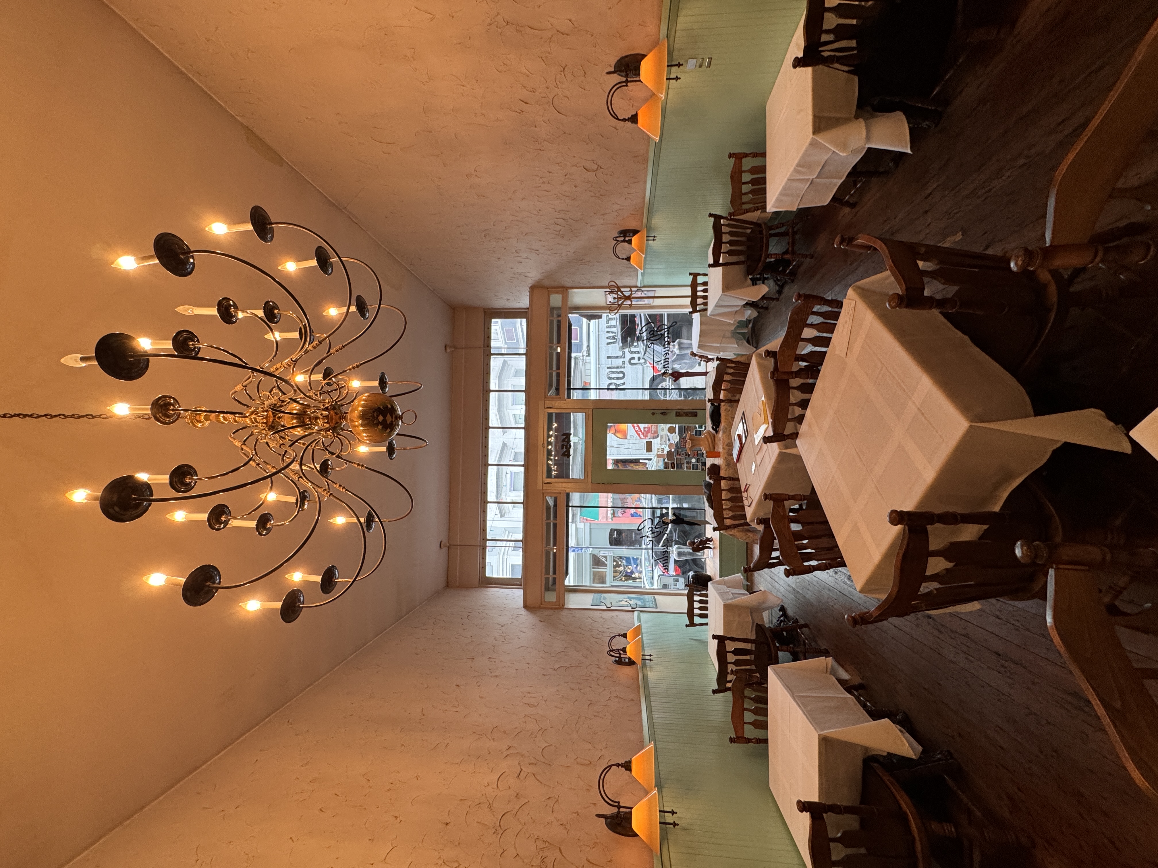 1454 Grant Avenue San Francisco, CA 94133 - Photo 16 of 34 a view of a dining room with furniture and chandelier
