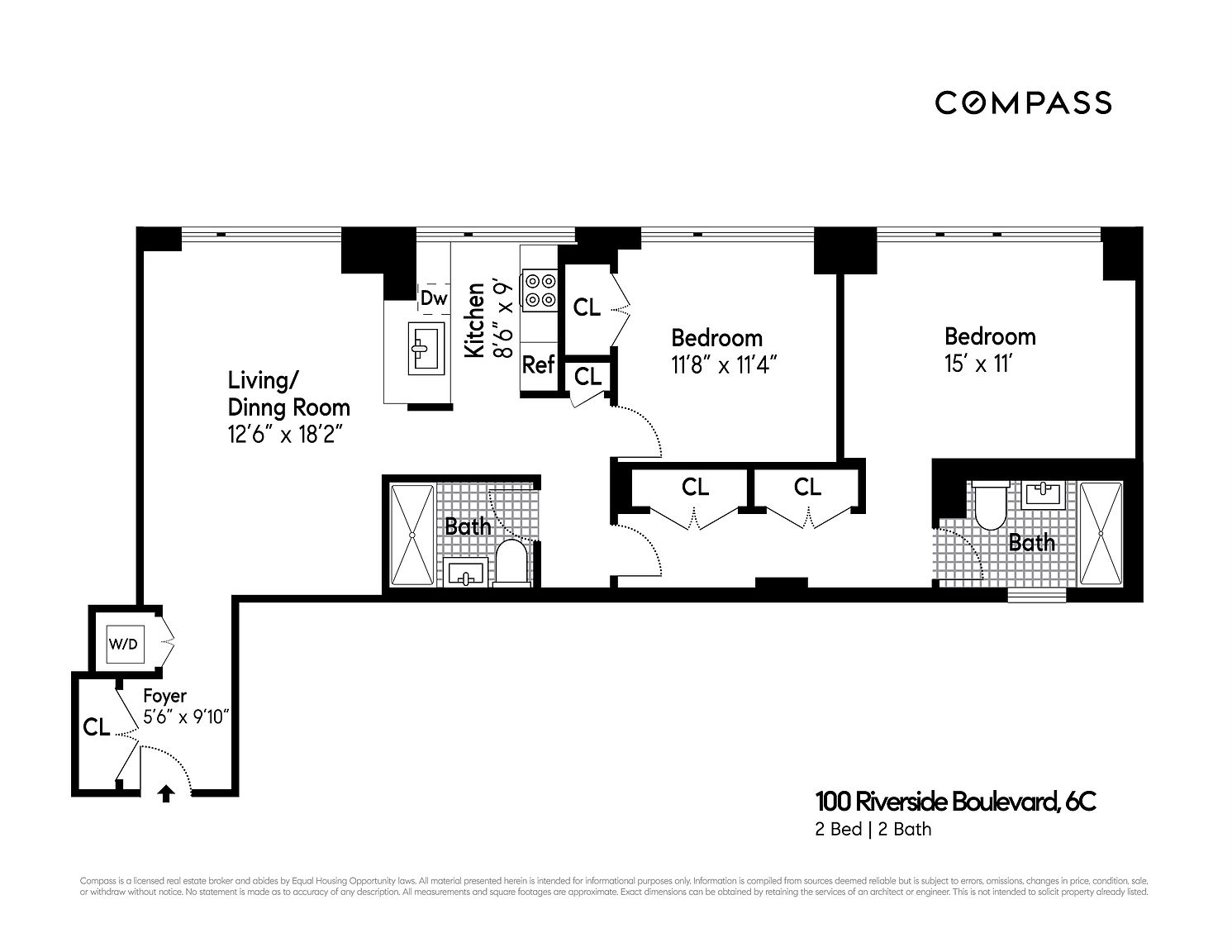 100 Riverside Boulevard, Unit 6C Manhattan, NY 10069 - Photo 6 of 6 a picture of a park