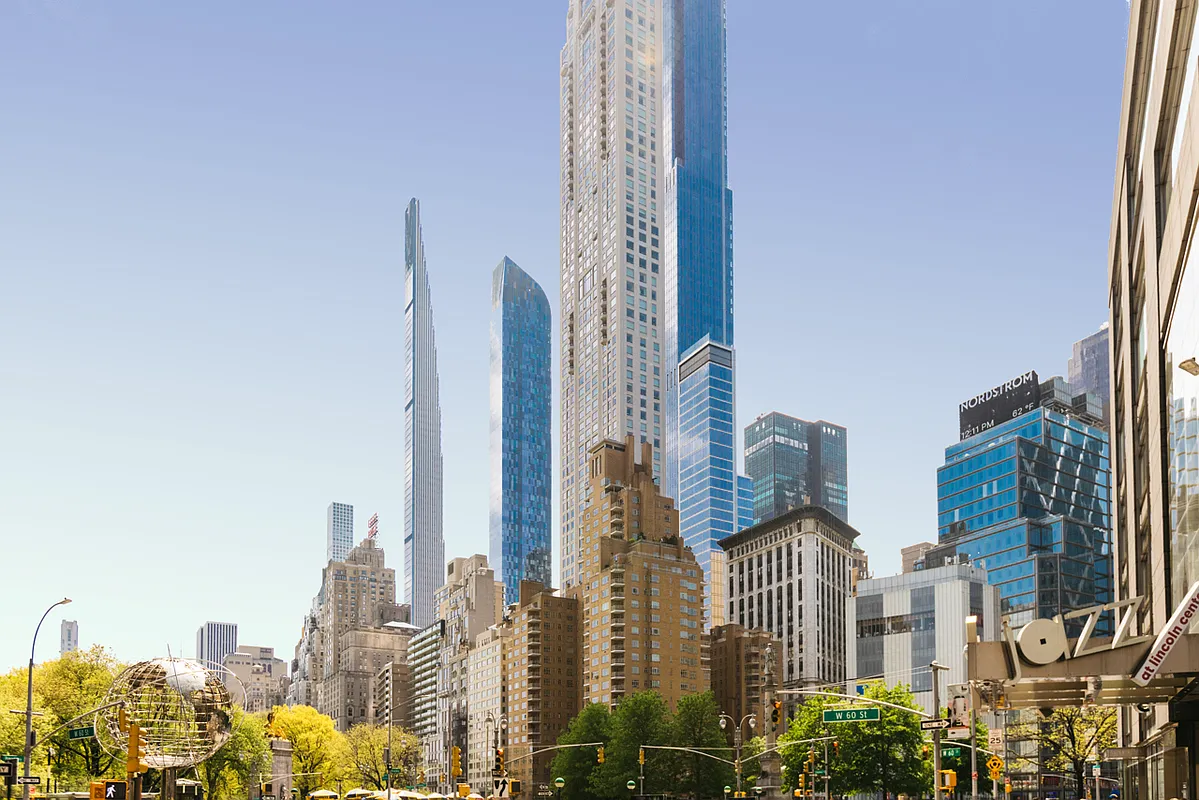 10 West 66th Street, Unit 29E Manhattan, NY 10023 - Photo 30 of 39 a city view with tall buildings