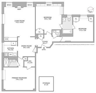 $2,180,000 | 3 East 85th Street, Unit 5AB | Upper East Side