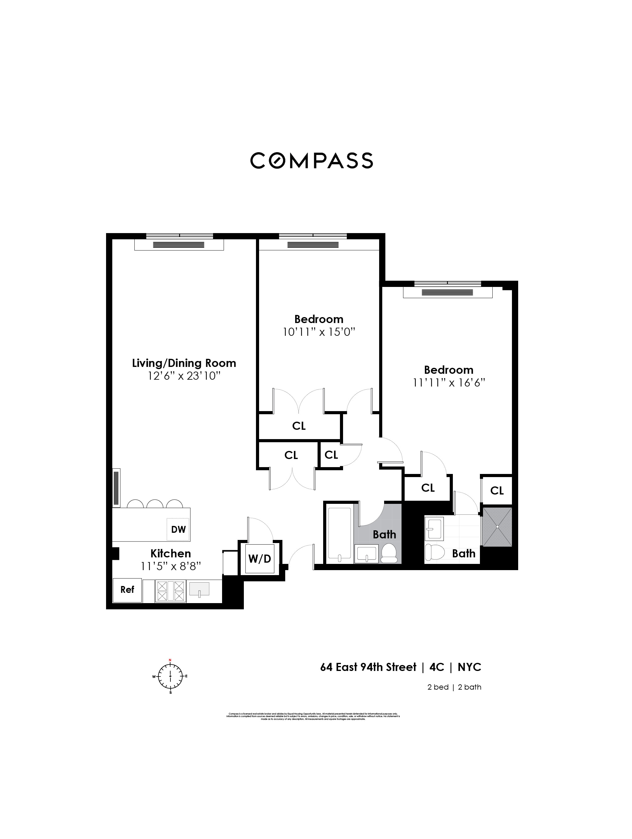 64 East 94th Street, Unit 4C Manhattan, NY 10128 - Photo 9 of 9