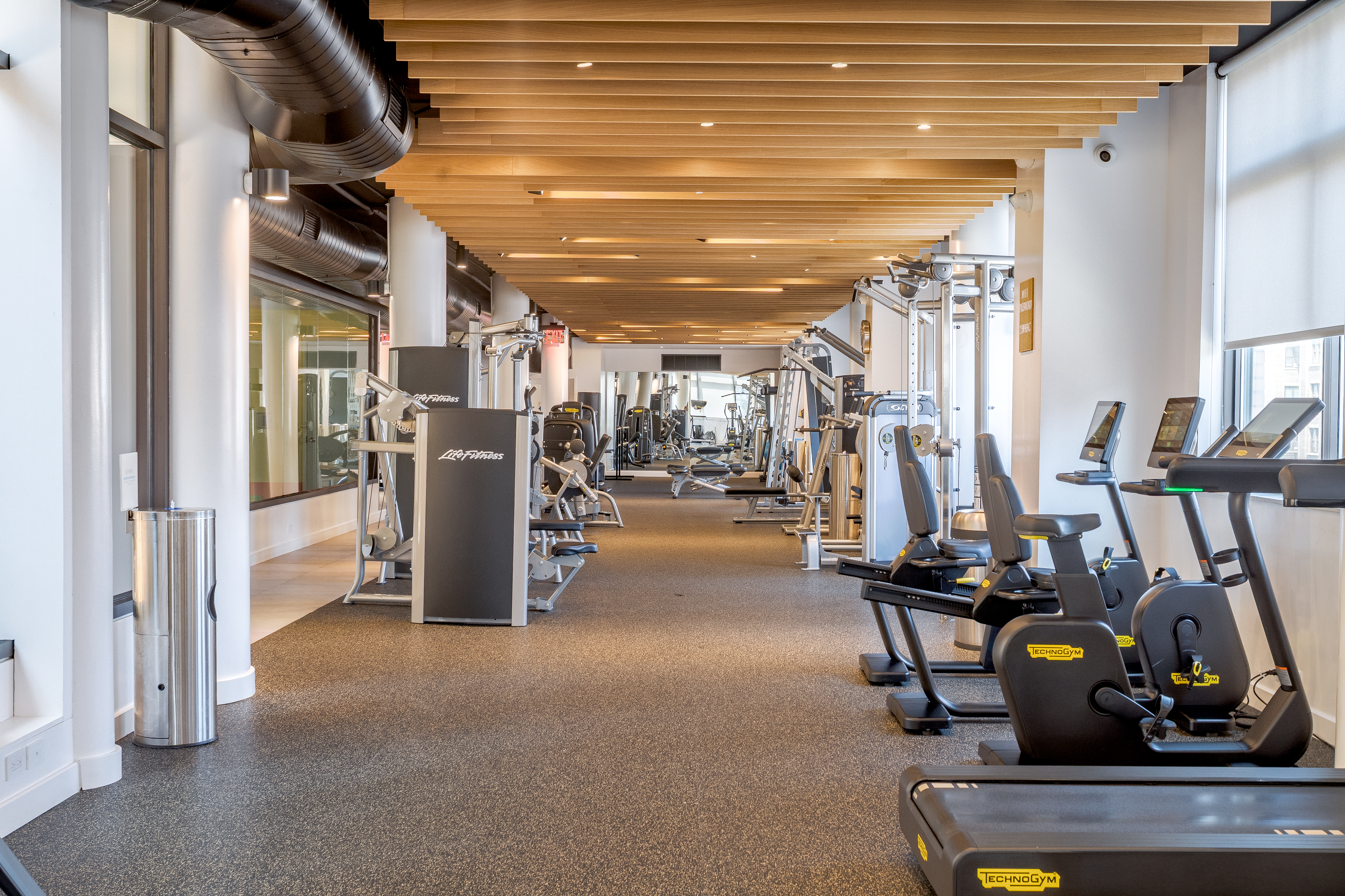 275 West 96th Street, Unit 12B Manhattan, NY 10025 - Photo 20 of 28 a view of a room with gym equipment