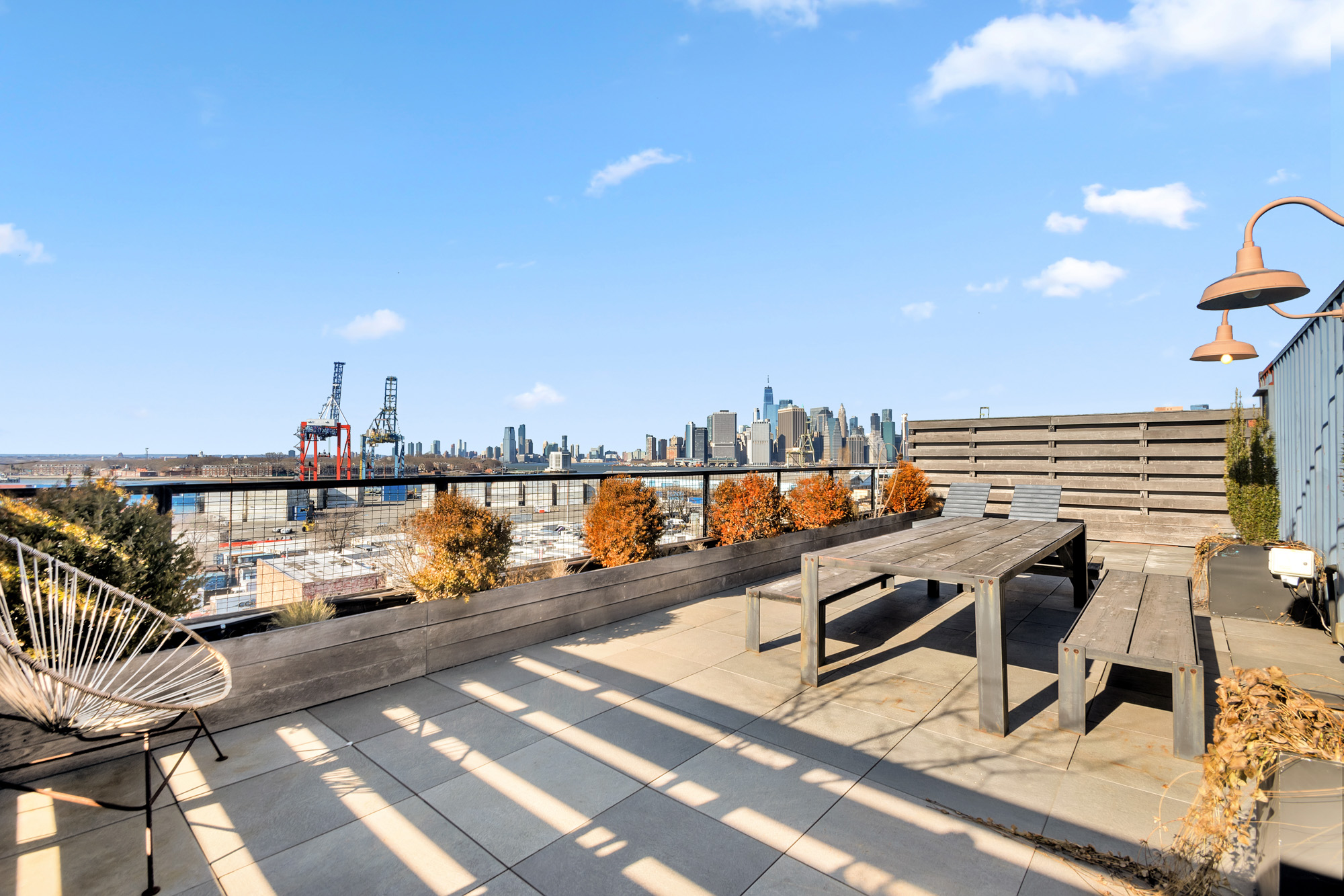 25 Carroll Street, Unit 4C Brooklyn, NY 11231 - Photo 22 of 27 a view of a terrace with seating space