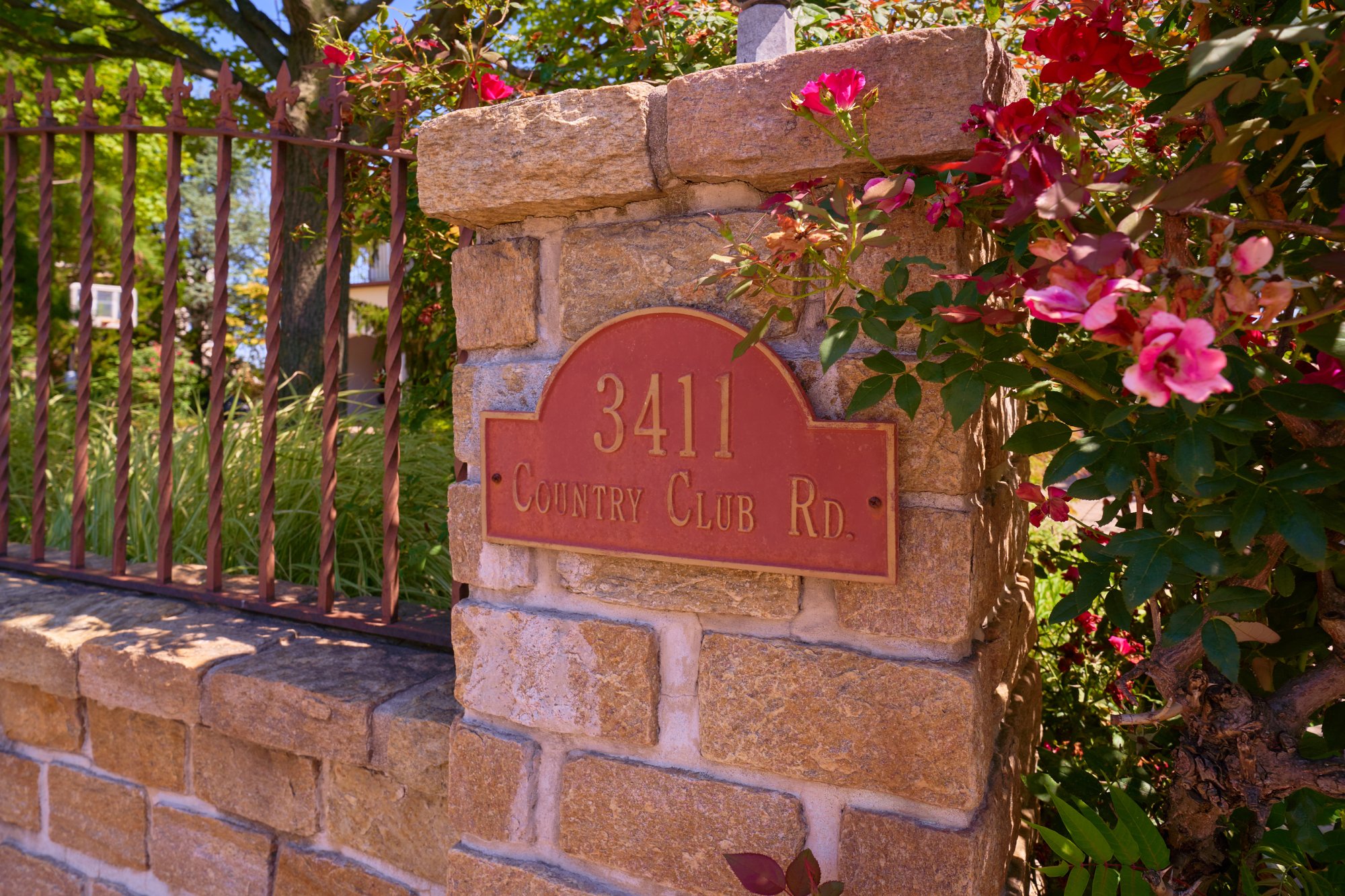 3411 Country Club Road Bronx, NY 10465 - Photo 54 of 54 a sign that is on a brick building