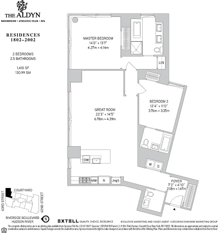60 Riverside Boulevard, Unit 1802 Manhattan, NY 10069 - Photo 22 of 22