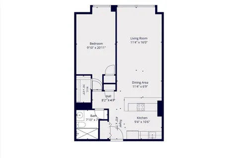 $300,000 | 1435 4th Street Southwest, Unit B815, Washington, DC 20024