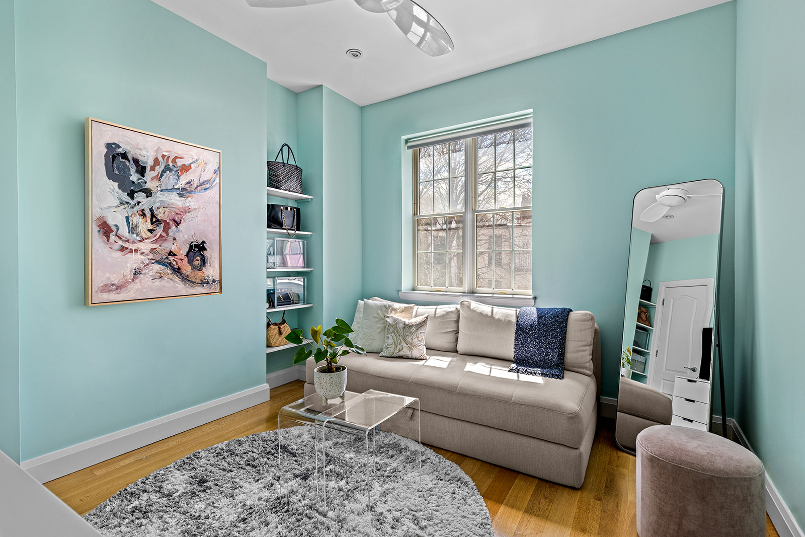 330 Bergen Street, Unit 3D Brooklyn, NY 11217 - Photo 8 of 11 a living room with furniture and a window