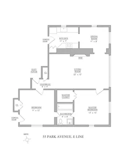 $799,000 | 55 Park Avenue, Unit 4E | Murray Hill