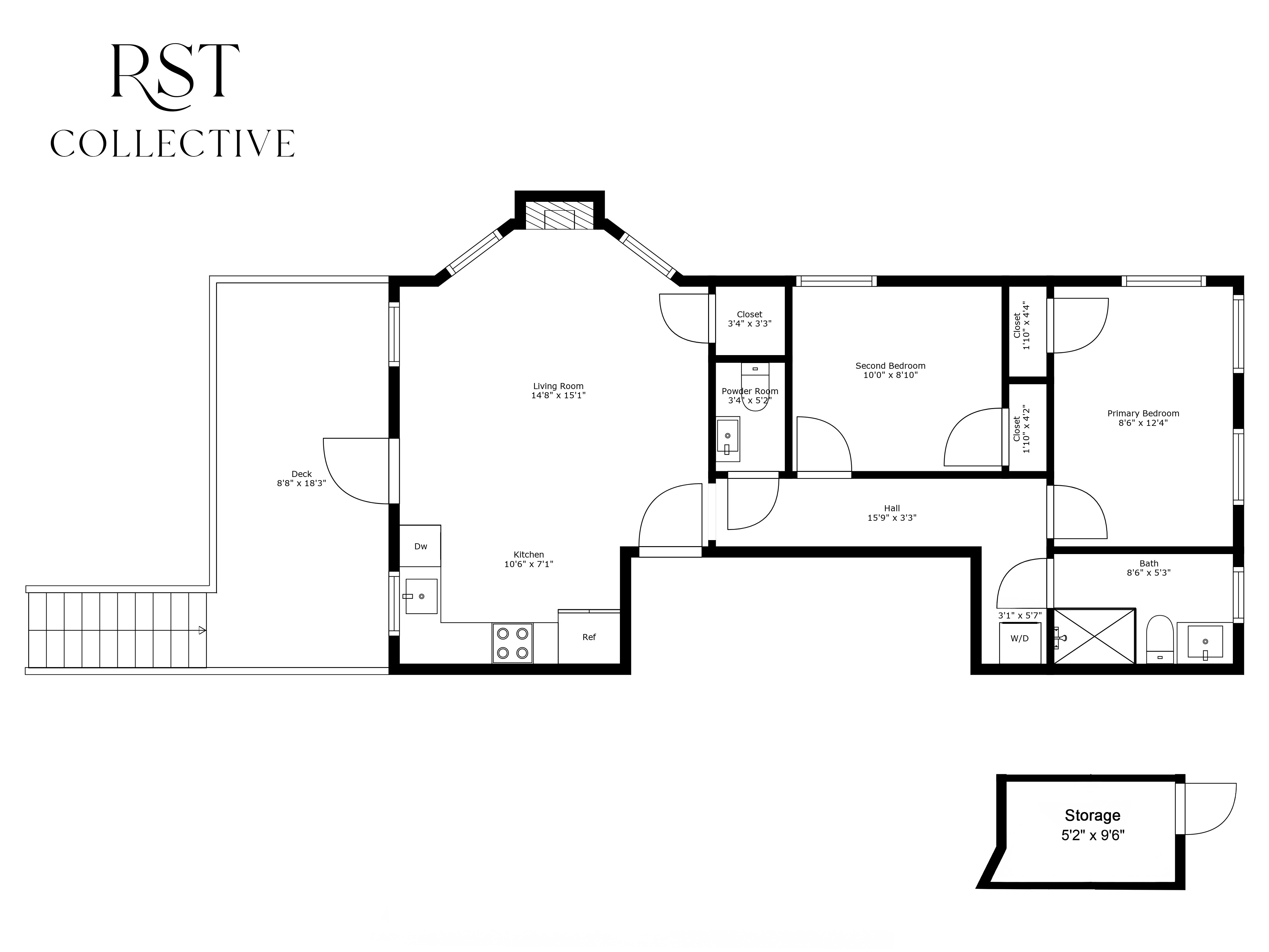 264 Stuyvesant Avenue, Unit 2 Brooklyn, NY 11221 - Photo 9 of 9 a picture of a floor plan
