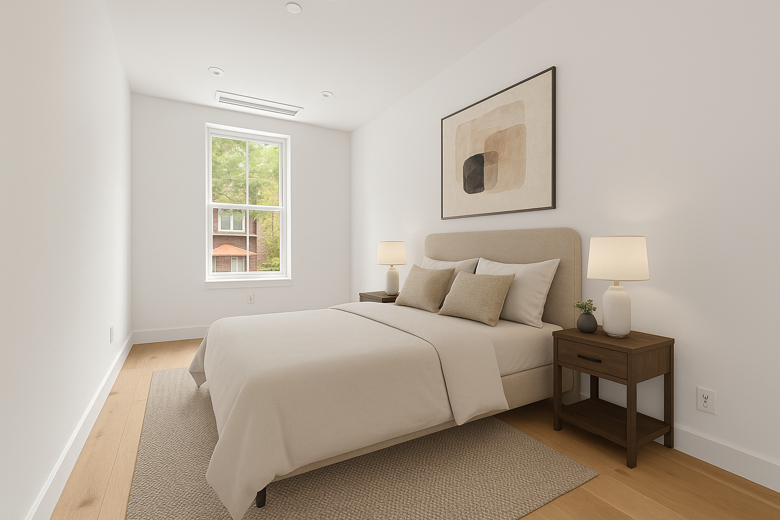 74 Carroll Street, Unit 2 Brooklyn, NY 11231 - Photo 8 of 13 a bedroom with a bed and a window