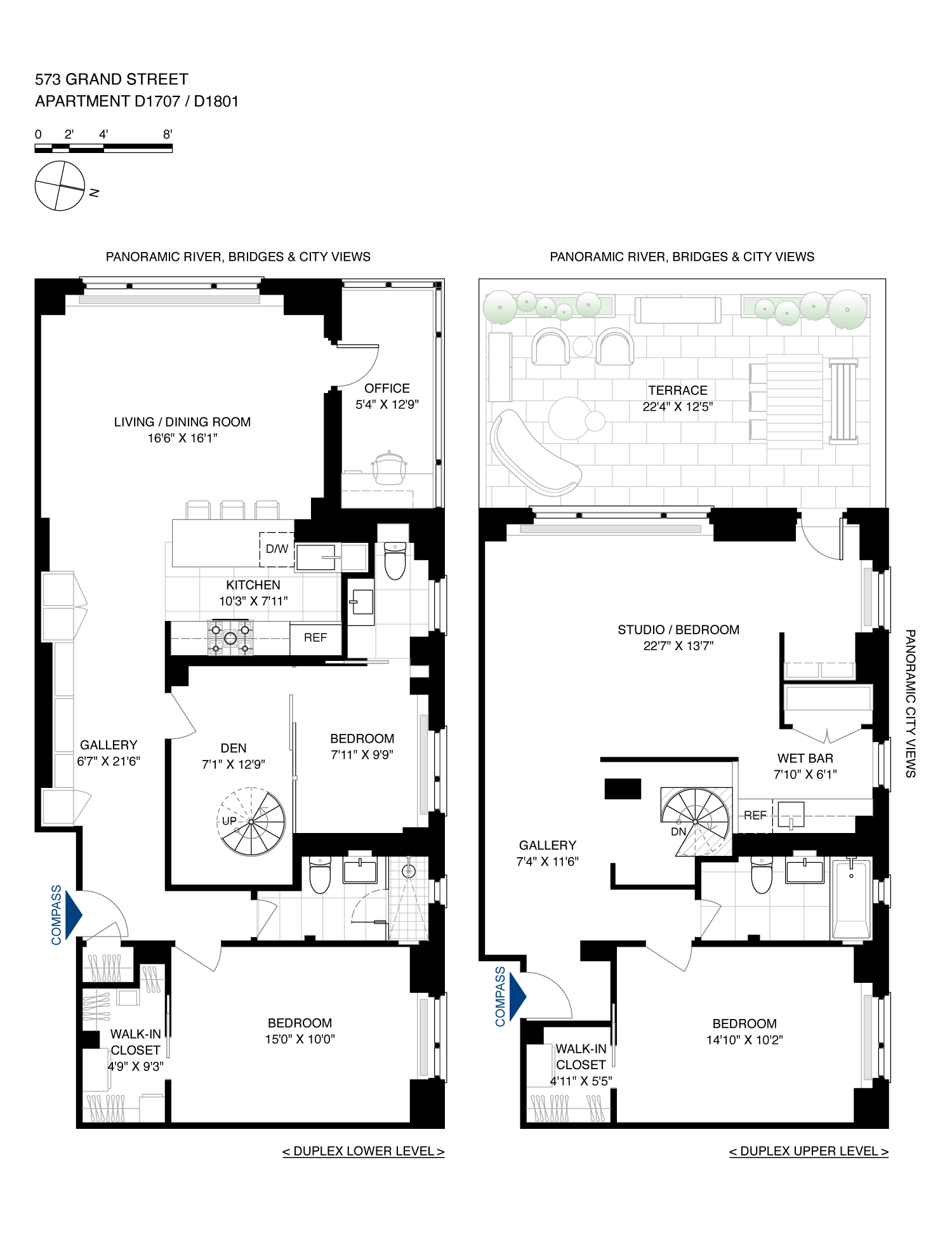 573 Grand Street D1707&1801 Lower East Side New York NY 10002