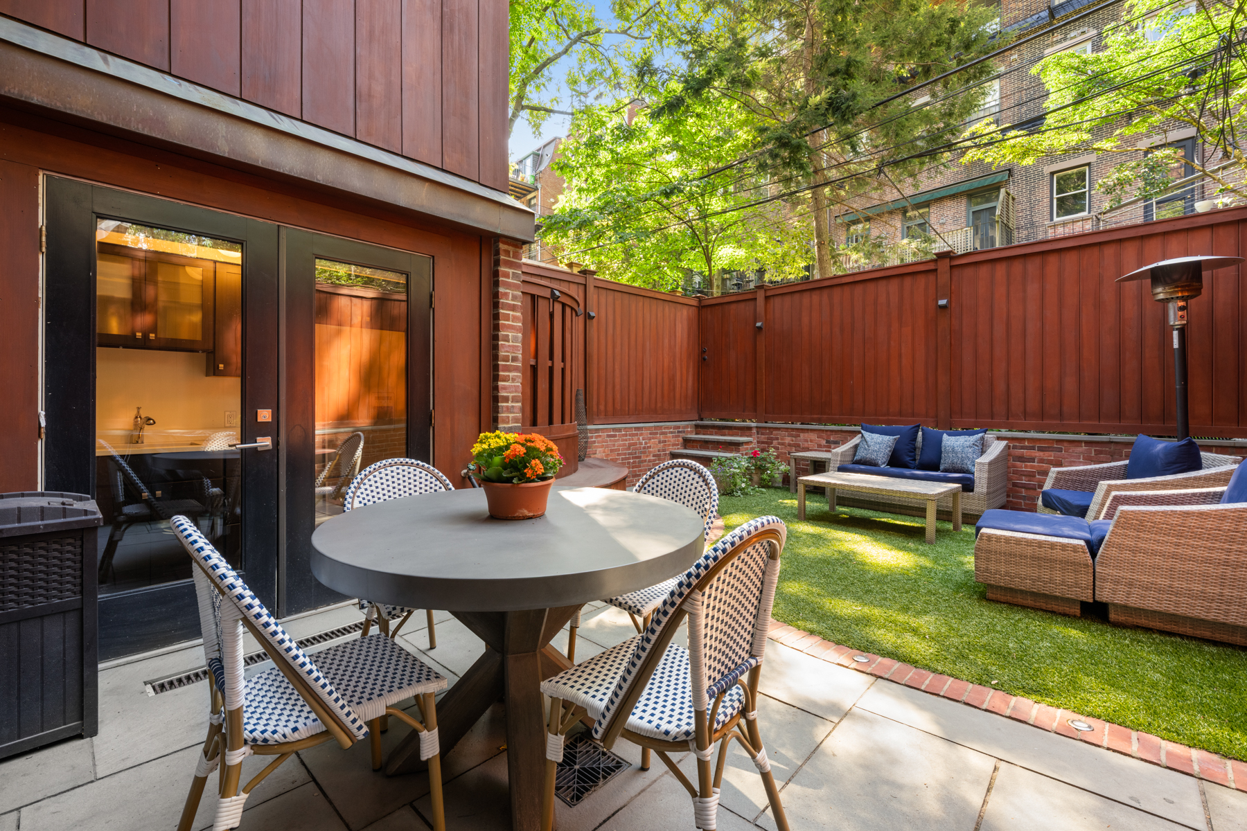 34 Dwight Street, Unit 1 Boston, MA 02118 - Photo 28 of 33 a view of a backyard with furniture