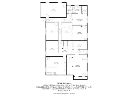 a black and white photo of a painting