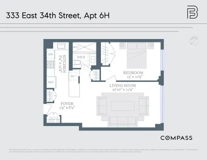 $850,000 | 333 East 34th Street, Unit 6H | Murray Hill