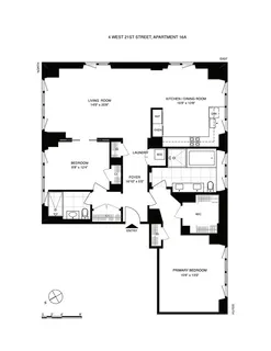 $1,495,000 | 4 West 21st Street, Unit 16A | Flatiron