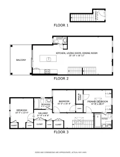 $880,000 | 320 Pacific Avenue, Unit 2, Jersey City, NJ 07304