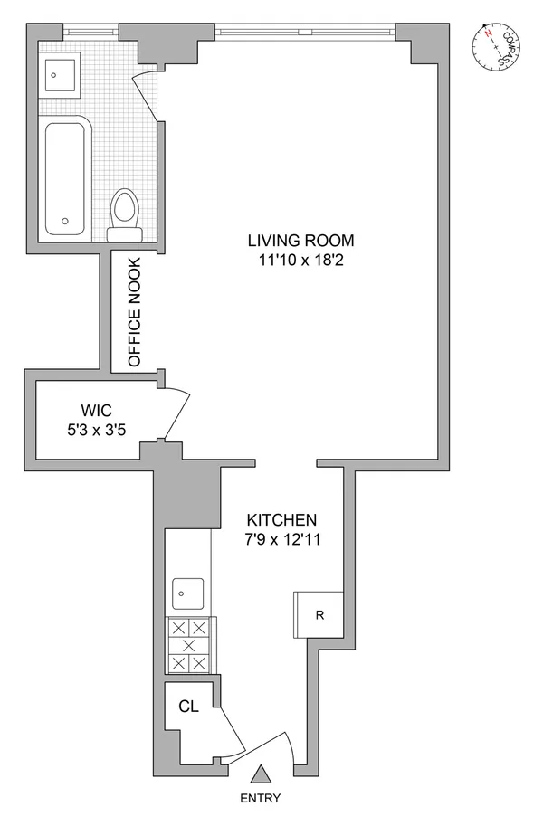 $415,000 | 205 East 78th Street, Unit 8S | Upper East Side