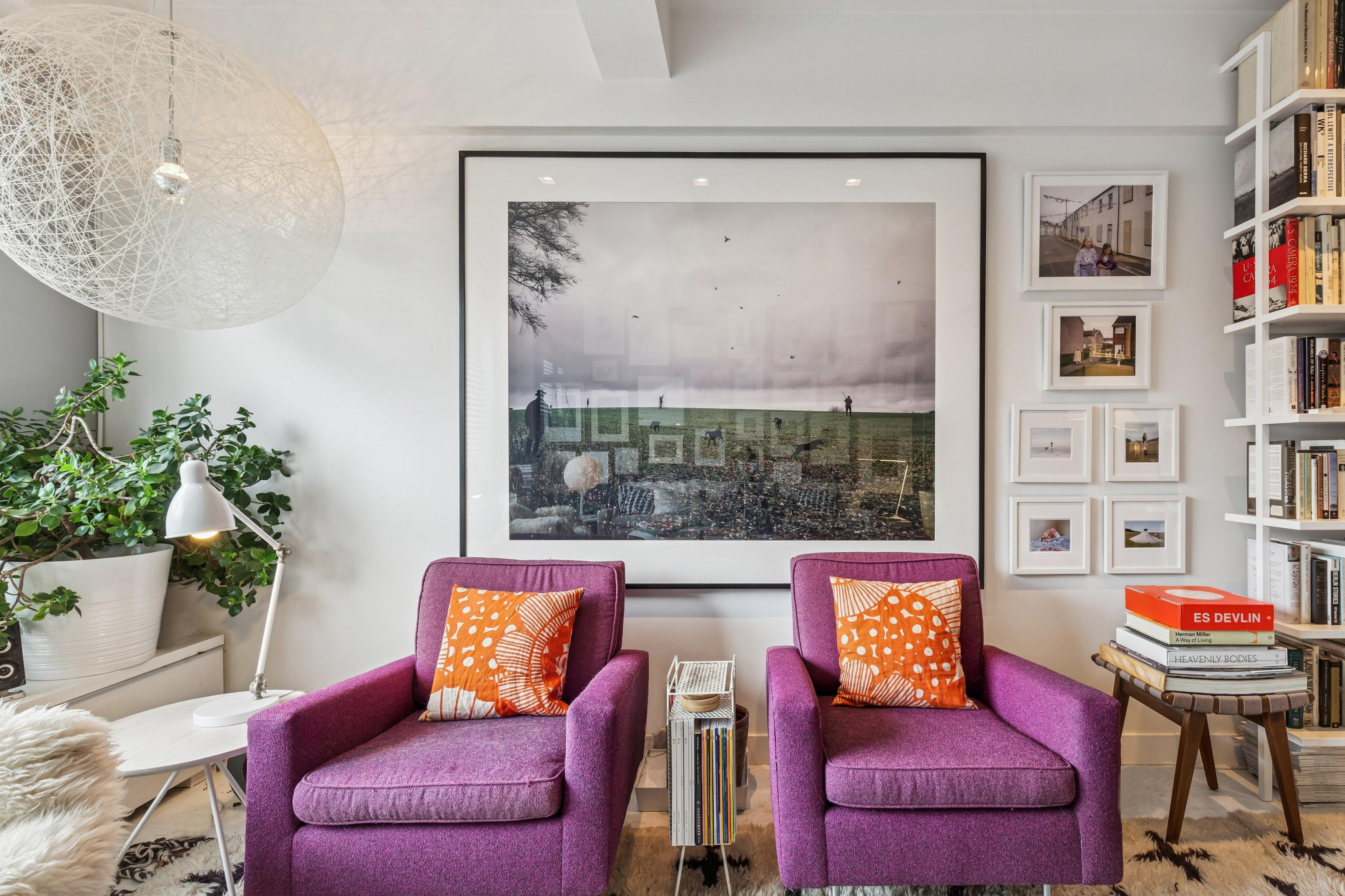 57 Park Terrace East, Unit B75 Manhattan, NY 10034 - Photo 4 of 18 a living room with furniture and a potted plant
