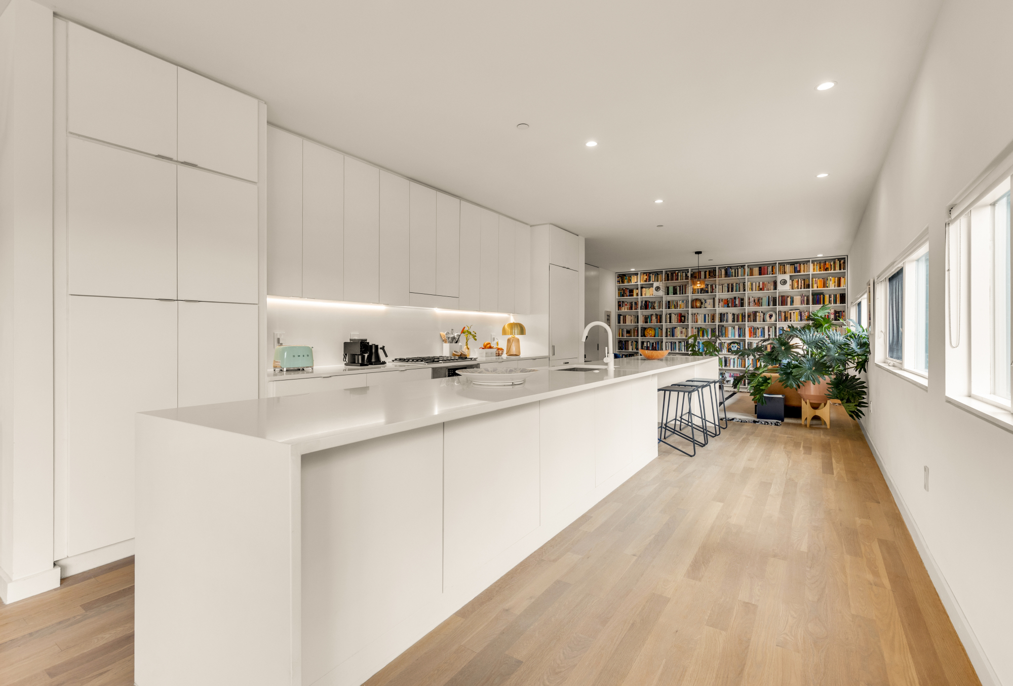 1501 4th Street Northwest, Unit 1 Washington, DC 20001 - Photo 11 of 41 a kitchen with sink and cabinets