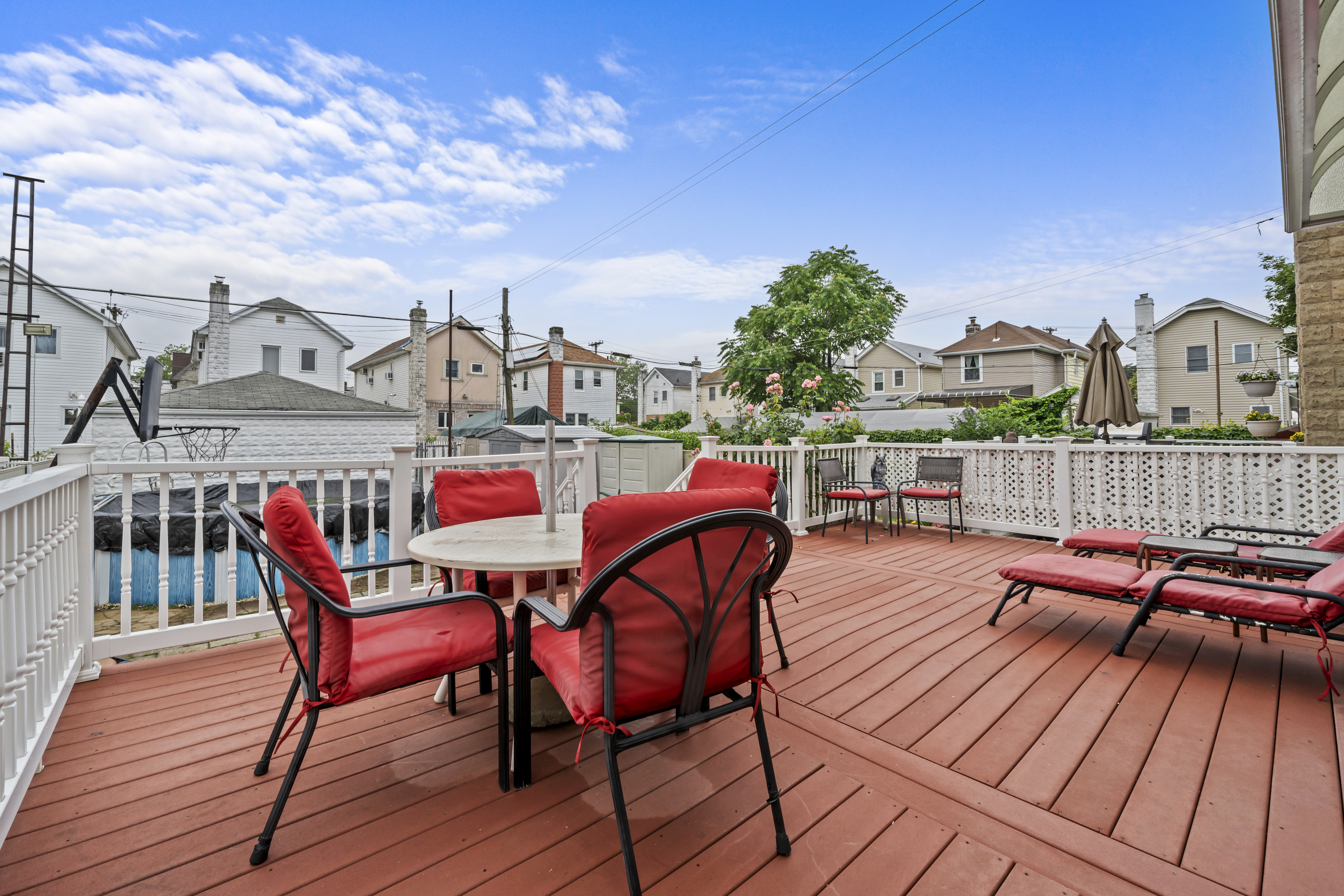 2018 Mill Avenue Brooklyn, NY 11234 - Photo 5 of 20 an outdoor sitting area with furniture and wooden floor