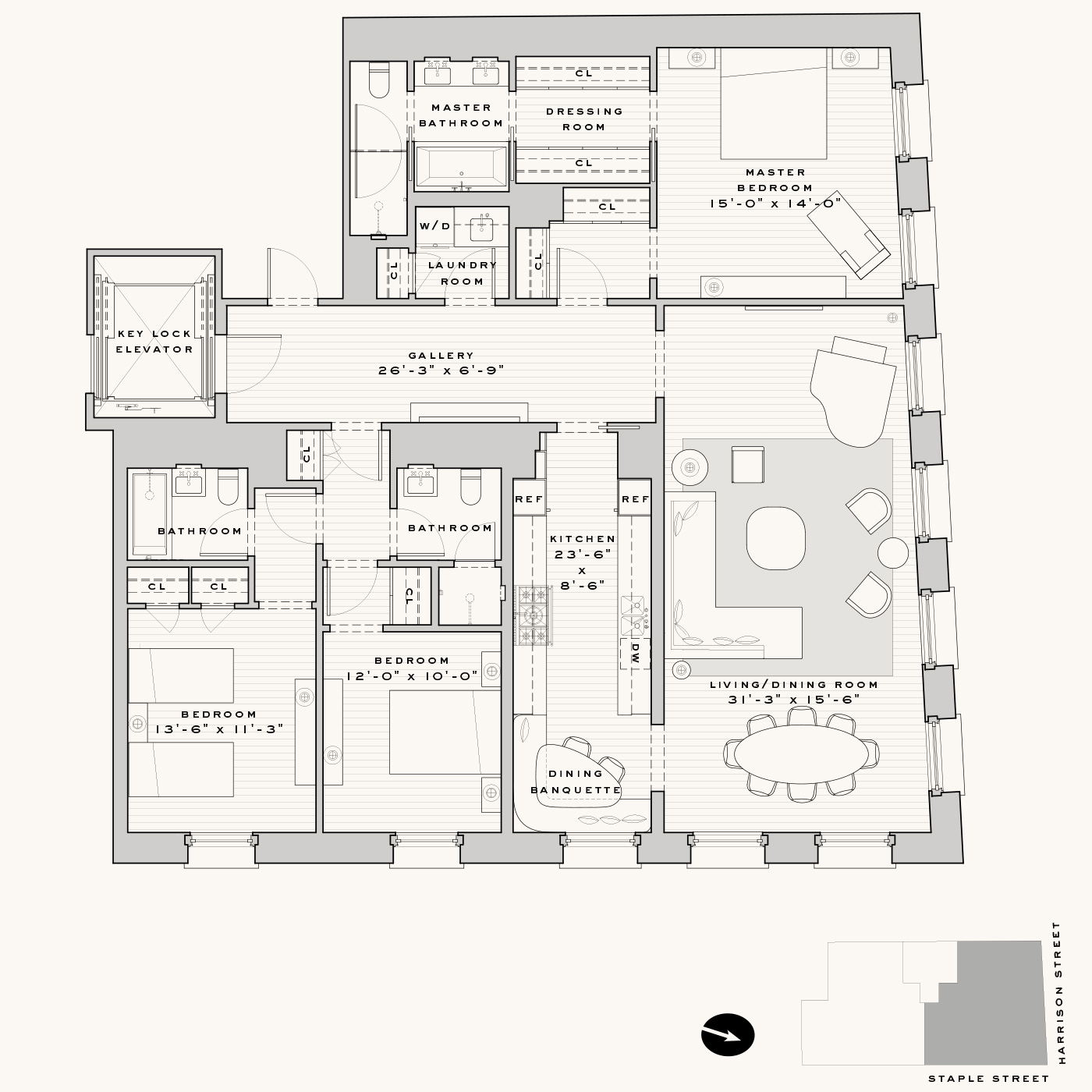 7 Harrison Street, Unit 6N Manhattan, NY 10013 - Photo 15 of 15