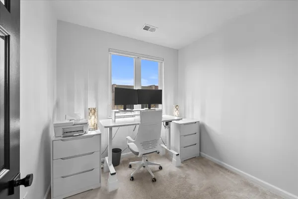 a room with storage and utility